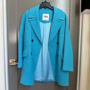 Oversized Zara Peacoat - Like NEW